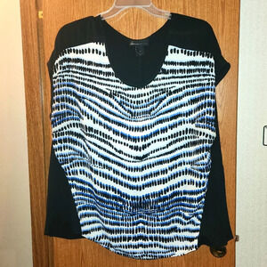 Lane Bryant 1X Dressy Blouse